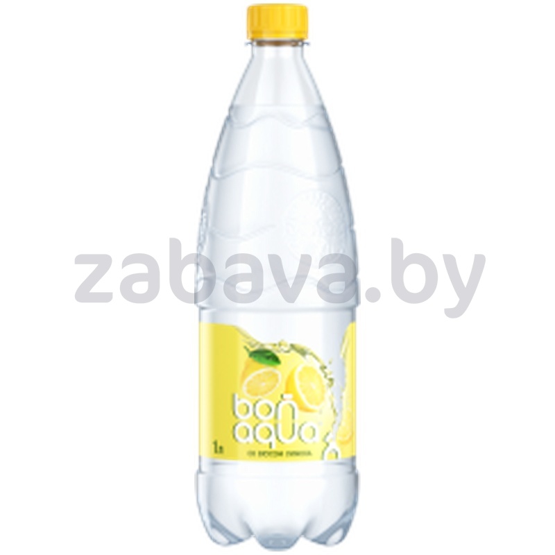 Напиток Bonaqua со вкусом лимона, газированный, 1 л