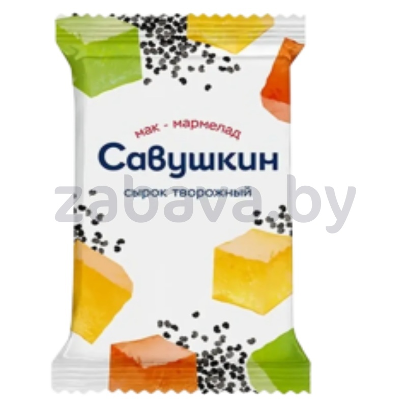 Сырок творожный «Савушкин», сладкий, 9%, 100 г, в ассорт.