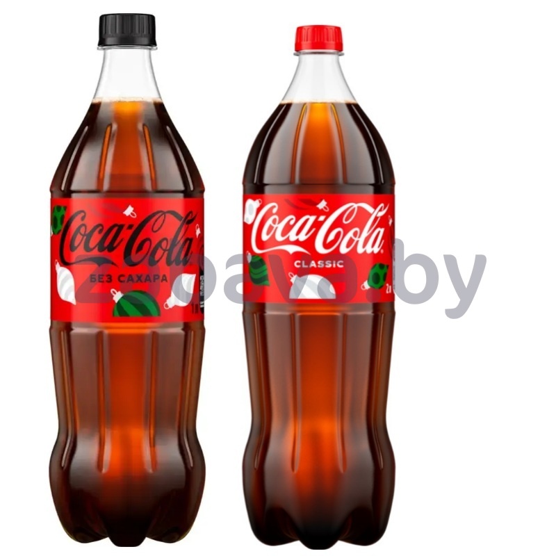 Напиток Coca-Cola, Classic или без сахара, 2 л