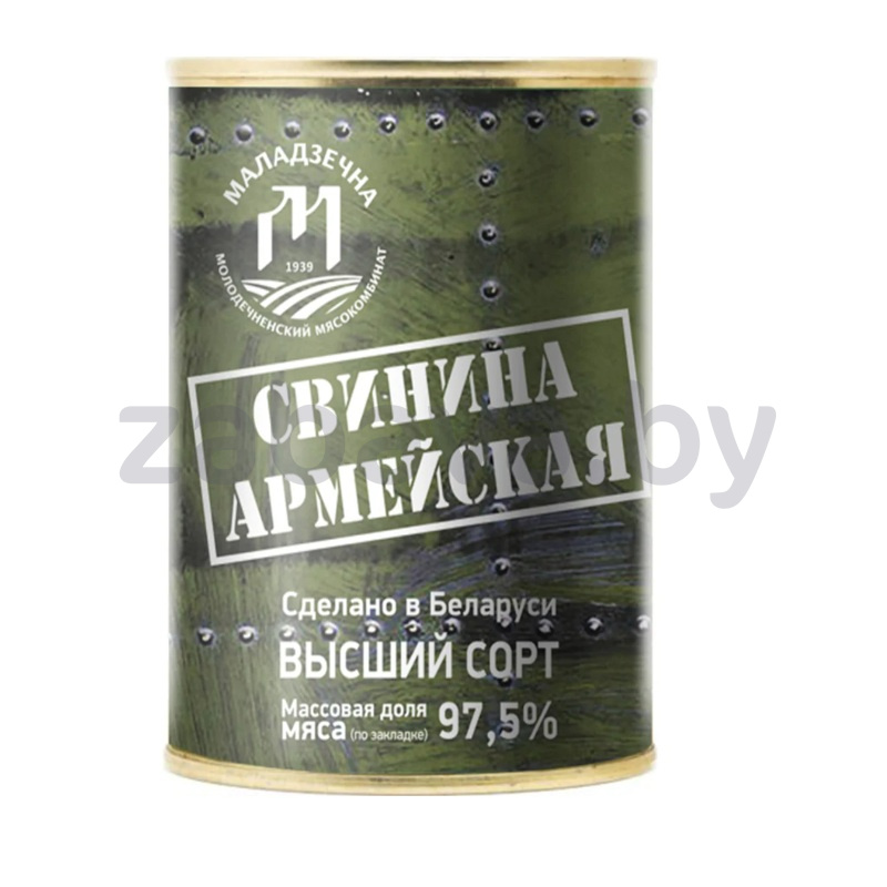 Консервы мясные «Свой мясной» «Свинина армейская», 338 г