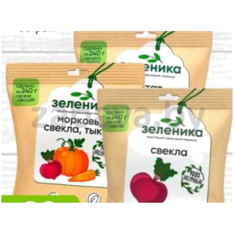Перекус овощной «Зеленика», 30 г