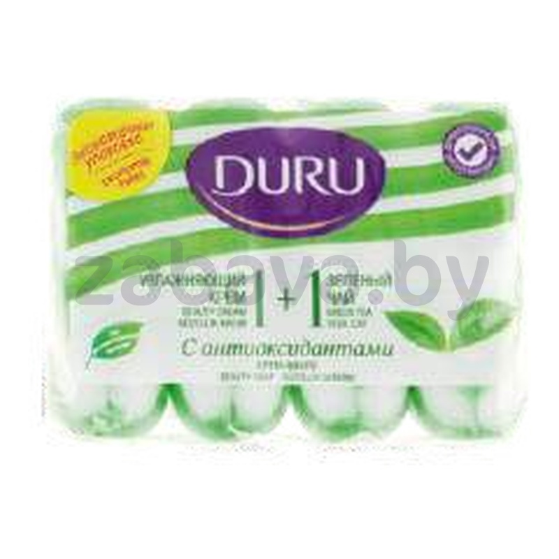 Крем-мыло Duru «Зелёный чай», 4 × 80 г