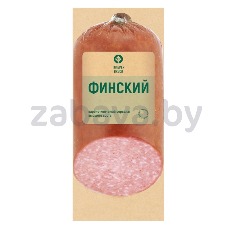 Сервелат «Финский» из мяса цыплёнка-бройлера, варёно-копчёный, 360 г