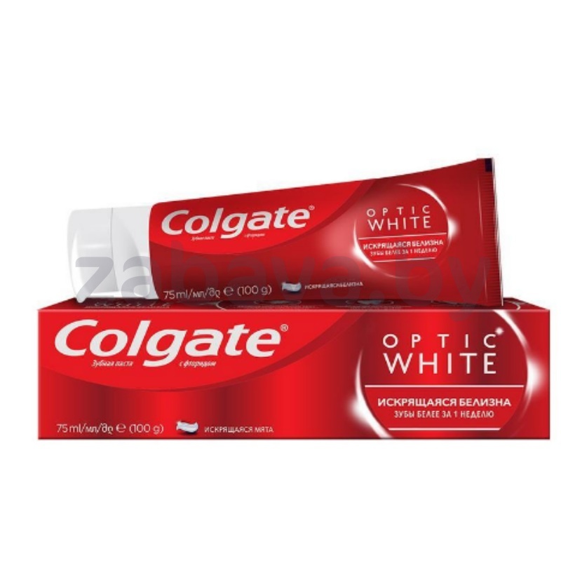 Зубная паста Colgate Optic White, 75 мл