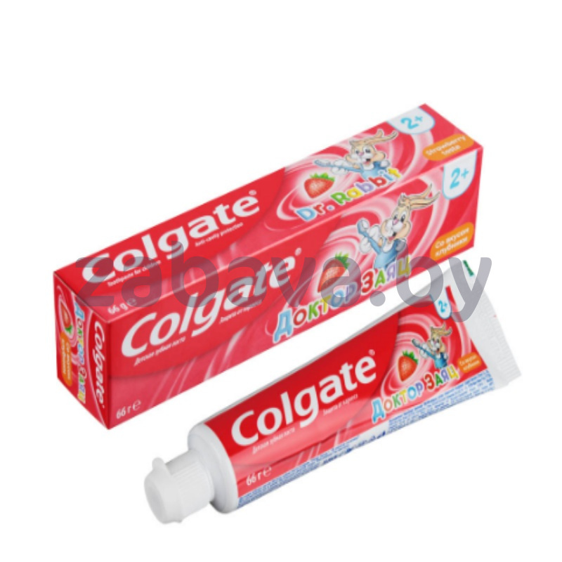 Паста зубная Colgate, детская, «Доктор Заяц», клубника, 50 мл