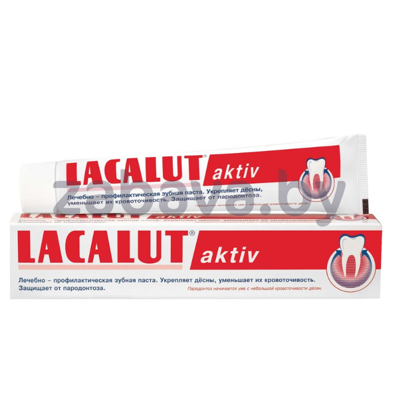 Зубная паста Lacalut Aktiv, 50 мл
