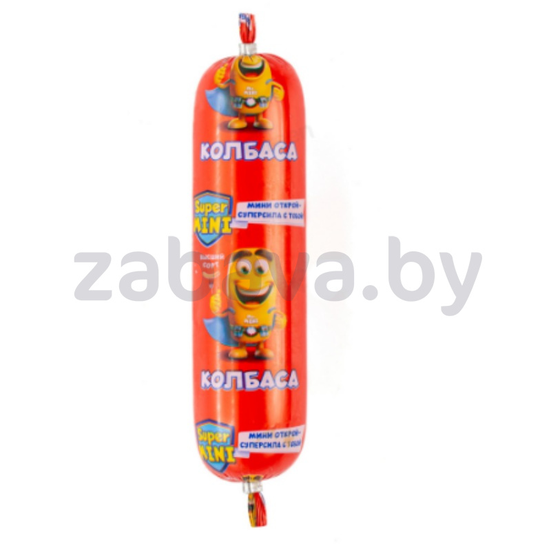 Колбаса Super Mini, вар. из м/пт, в/с, 250 г, «Серволюкс Агро»