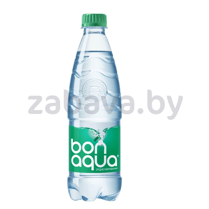 Вода питьевая Bonaqua, среднегаз., 0,5 л