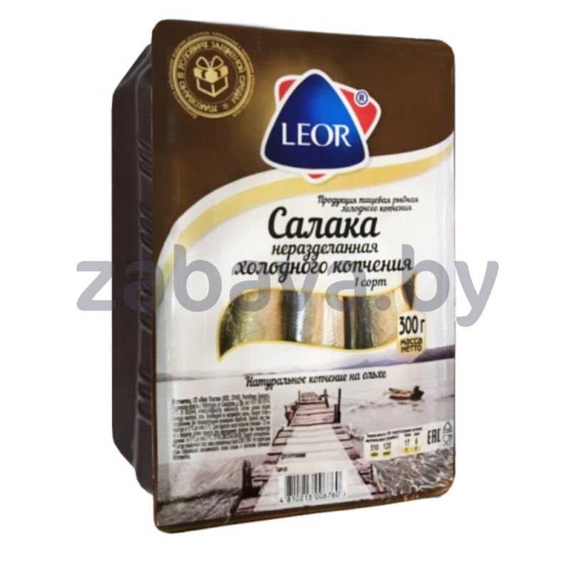 Салака Leor, х/к, н/р, 1 сорт, 300 г