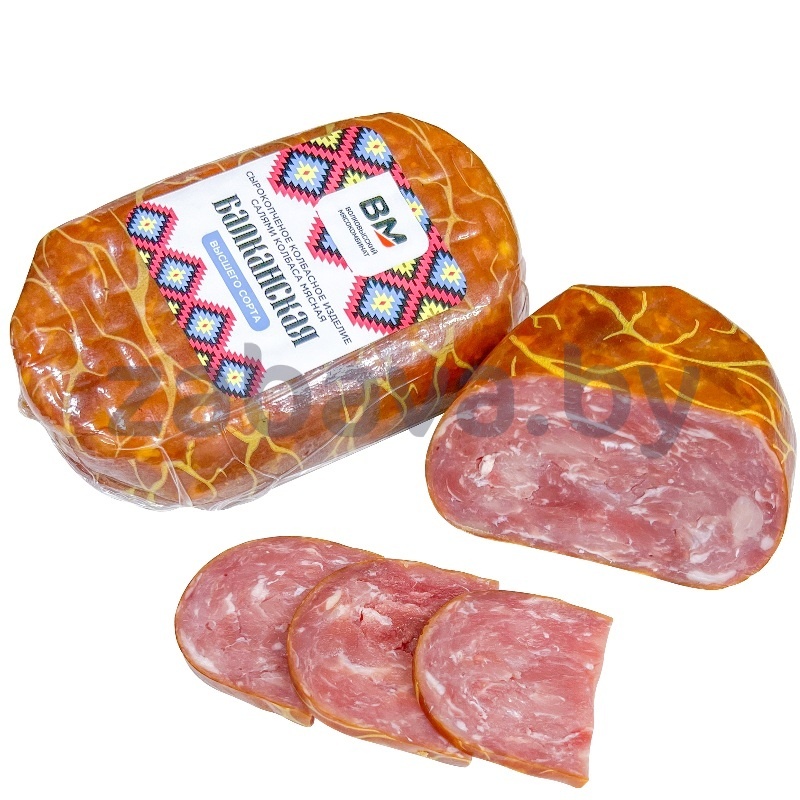 Колбаса «Балканская» салями, с/к, в/с, «Волковысский» МК, 1 кг