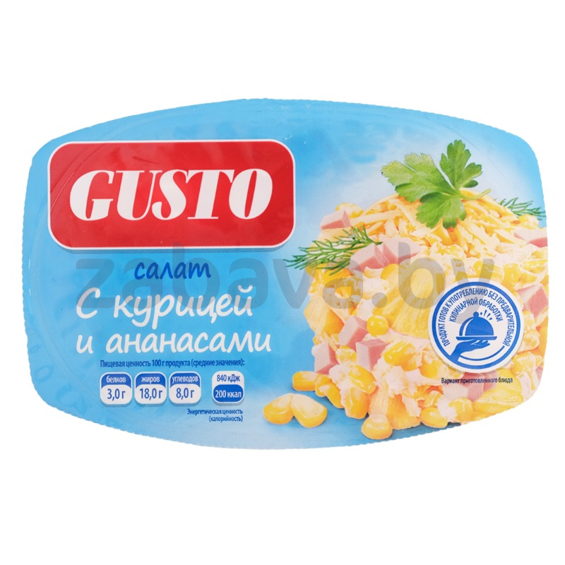 Салат Gusto «С курицей и ананасами», 220 г