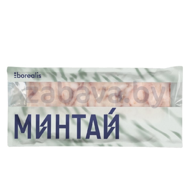Минтай Borealis, филе, с/м, 750 г