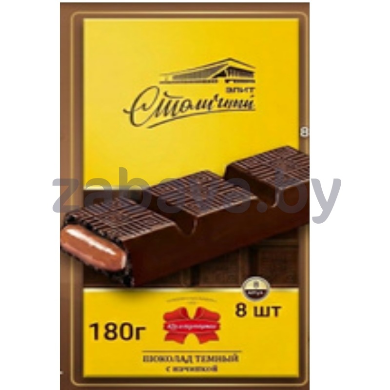 Шоколад «Столичный элит» темный с нач., 180 г, «Коммунарка»
