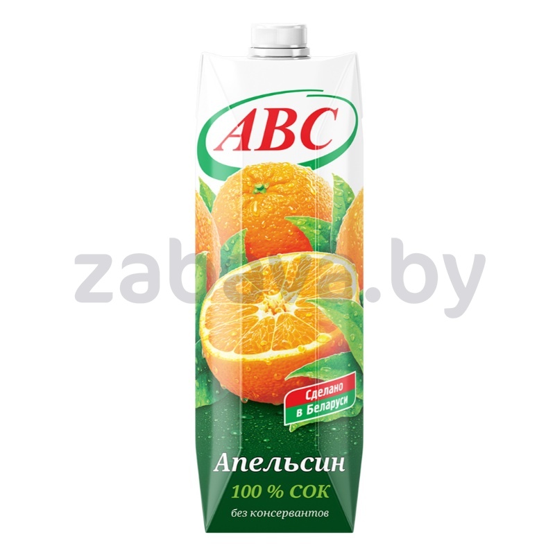 Сок ABC апельсиновый, 1 л