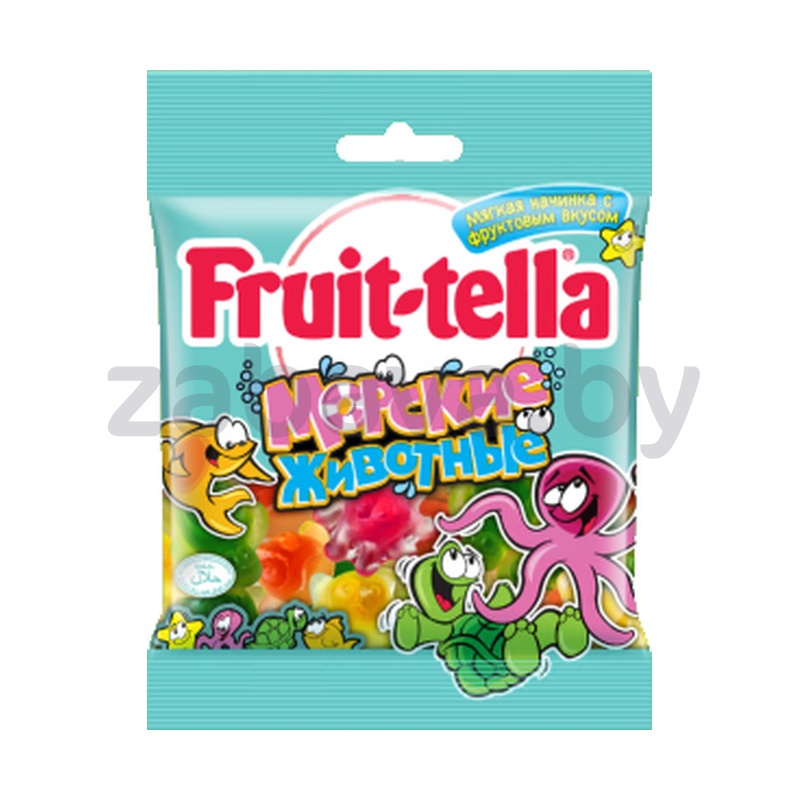 Мармелад жевательный Fruit-tella «Морские животные», 70 г