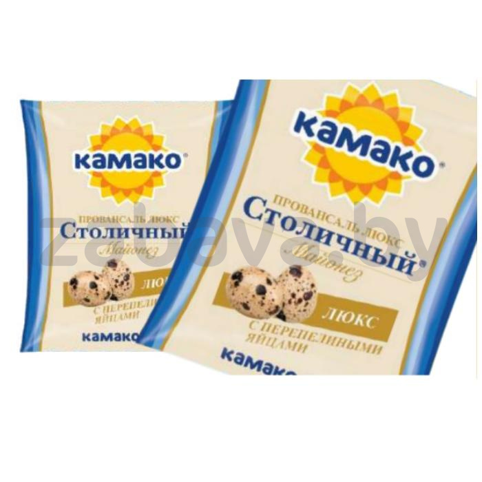 Майонез «Камако» «Провансаль столичный Люкс», с перепелиными яйцами, 50%, 400 г