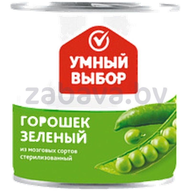 Горошек зел. «Умный выбор», 450 г