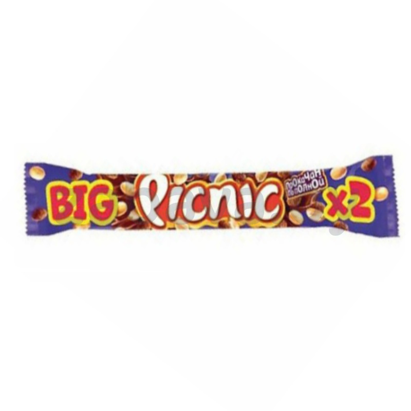 Батончик шоколадн. Alpen Gold Picnic Big 2x, 76 г