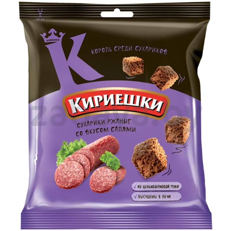 Сухарики «Кириешки», салями, 40 г