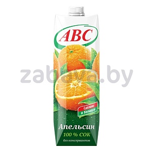 Сок ABC апельсиновый, 1 л