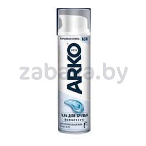 Гель для бритья Arko Sensitive, 200 мл