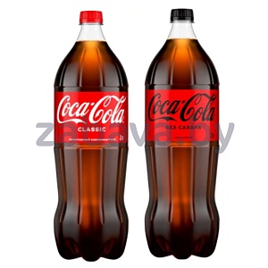 Напиток газированный Coca-Cola, 2 л