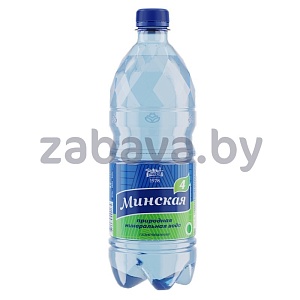 Вода минеральная «Минская-4», газированная, 1 л