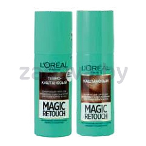 Спрей для закрашивания корней волос L’Oréal «Magic Retouch», 75 мл, в ассортименте