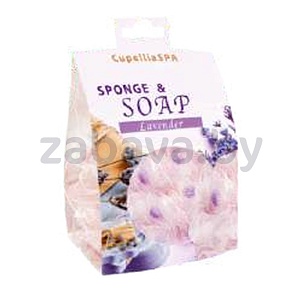 Мочалка с мылом CupelliaSpa