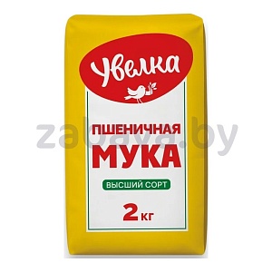 Мука «Увелка», пшеничная, в/с, РФ, 2 кг