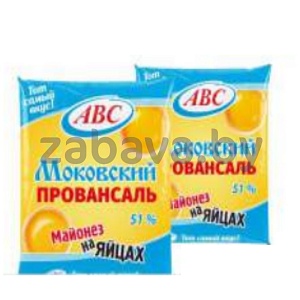 Майонез ABC «Московский провансаль», 360 г
