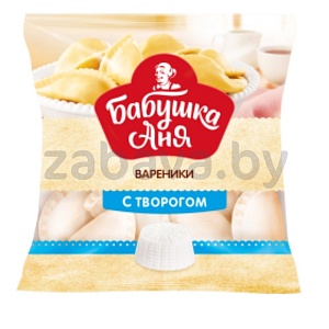 Вареники «Бабушка Аня» с творогом, 430 г