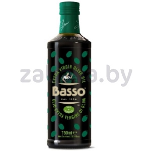 Оливковое масло Basso Extra Virgin, 750 мл
