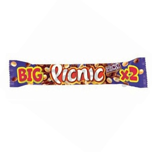 Батончик шоколадн. Alpen Gold Picnic Big 2x, 76 г