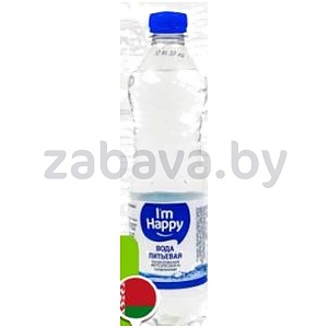 Вода питьевая I’m Happy «Березинская», негазир., 1,5 л
