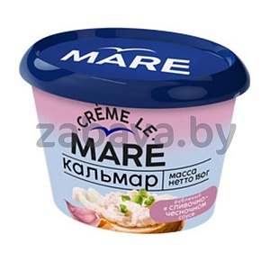Кальмар рублен. Creme le Mare в сливочно-чесн. соусе, 150 г