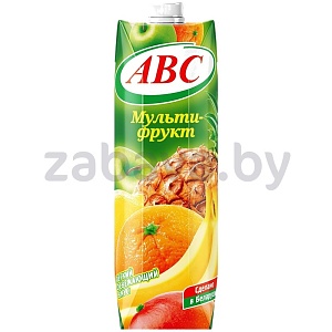 Сок ABC мультифрукт, 1 л