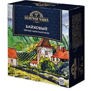 Чай черный «Золотая Чаша», байховый, 100 пак.
