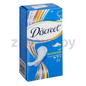 Прокладки ежедневные Discreet Multiform Air, 20 шт.