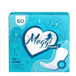 Гигиенические прокладки Meggi Panty, 60 шт.