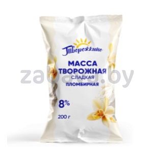 Масса творожная «Творожкино», пломбирная, 8%, 200 г