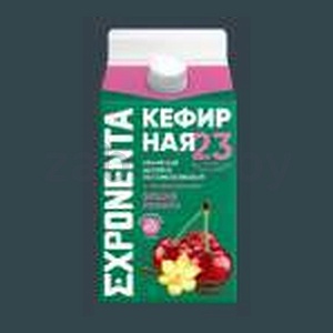 Напиток кефирный Exponenta, вишня-ваниль, обезжиренный, 450 г