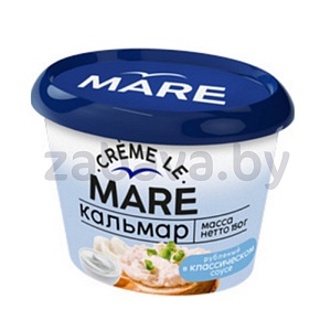 Кальмар рубленый Creme le Mare в классическом соусе, 150 г