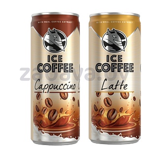 Напиток Energy Coffee Hell, 250 мл, latte/cappuccino