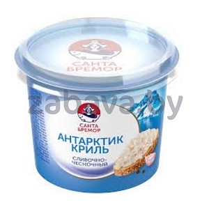 Паста «Санта Бремор» «Антарктик криль», сливочно-чесночная, 150 г